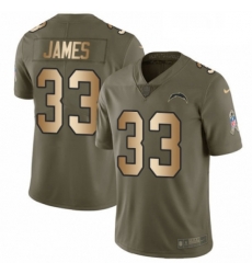 Youth Nike Los Angeles Chargers 33 Derwin James Limited Olive Gold 2017 Salute to Service NFL Jersey Youth Nike Los Angeles Chargers 33 Derwin James Limited Olive Gold 2017 Salute to Service NFL Jersey