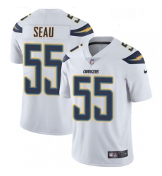 Youth Nike Los Angeles Chargers 55 Junior Seau Elite White NFL Jersey Youth Nike Los Angeles Chargers 55 Junior Seau Elite White NFL Jersey
