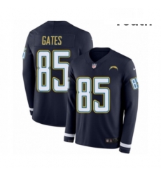 Youth Nike Los Angeles Chargers 85 Antonio Gates Limited Navy Blue Therma Long Sleeve NFL Jersey Youth Nike Los Angeles Chargers 85 Antonio Gates Limited Navy Blue Therma Long Sleeve NFL Jersey