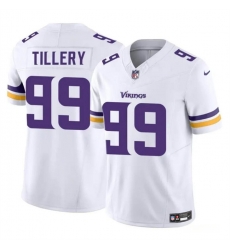 Youth Minnesota Vikings 99 Jerry Tillery White 2023 F U S E Vapor Untouchable Limited Stitched Jersey Youth Minnesota Vikings 99 Jerry Tillery White 2023 F U S E Vapor Untouchable Limited Stitched Jersey