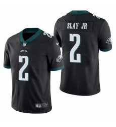 Men Philadelphia Eagles 2 Darius Slay Jr Black Vapor Limited Jersey Men Philadelphia Eagles 2 Darius Slay Jr Black Vapor Limited Jersey