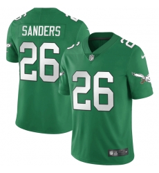 Men Philadelphia Eagles 26 Miles Sanders Green Vapor Untouchable Limited Stitched Football Jersey Men Philadelphia Eagles 26 Miles Sanders Green Vapor Untouchable Limited Stitched Football Jersey