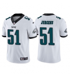 Men Philadelphia Eagles 51 Cameron Jurgens White Vapor Untouchable Limited Stitched Jersey Men Philadelphia Eagles 51 Cameron Jurgens White Vapor Untouchable Limited Stitched Jersey