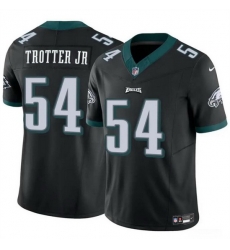 Men Philadelphia Eagles 54 Jeremiah Trotter Jr Black 2024 Draft F U S E Vapor Untouchable Limited Stitched Football Jersey Men Philadelphia Eagles 54 Jeremiah Trotter Jr Black 2024 Draft F U S E Vapor Untouchable Limited Stitched Football Jersey