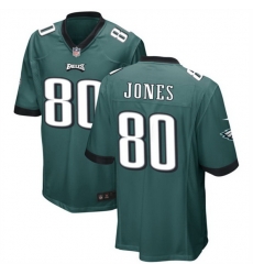 Men Philadelphia Eagles 80 Julio Jones Green 2023 Stitched Game Jersey Men Philadelphia Eagles 80 Julio Jones Green 2023 Stitched Game Jersey