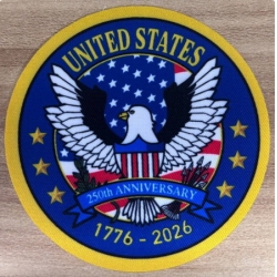 Men Philadelphia Eagles United States 1776 2026 250 Anniversary Patch Biaog