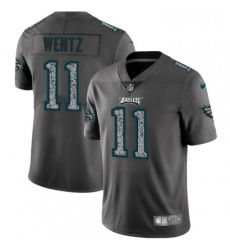 Mens Nike Philadelphia Eagles 11 Carson Wentz Gray Static Vapor Untouchable Limited NFL Jersey Mens Nike Philadelphia Eagles 11 Carson Wentz Gray Static Vapor Untouchable Limited NFL Jersey