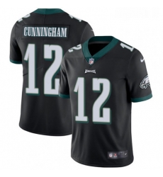 Mens Nike Philadelphia Eagles 12 Randall Cunningham Black Alternate Vapor Untouchable Limited Player NFL Jersey Mens Nike Philadelphia Eagles 12 Randall Cunningham Black Alternate Vapor Untouchable Limited Player NFL Jersey
