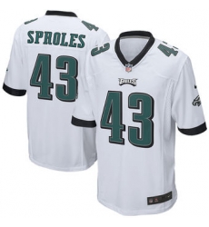 Mens Philadelphia Eagles Darren Sproles Nike White Alternate Game Jersey Mens Philadelphia Eagles Darren Sproles Nike White Alternate Game Jersey