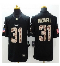 New Philadelphia Eagles #31 Byron Maxwell Black Men Stitched NFL Limited Salute to Service Jersey New Philadelphia Eagles #31 Byron Maxwell Black Men Stitched NFL Limited Salute to Service Jersey