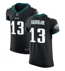 Nike Eagles #13 Nelson Agholor Black Alternate Mens Stitched NFL Vapor Untouchable Elite Jersey Nike Eagles #13 Nelson Agholor Black Alternate Mens Stitched NFL Vapor Untouchable Elite Jersey