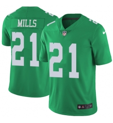 Nike Philadelphia Eagles 21 Jalen Mills Green Men Stitched NFL Limited Rush Jersey Nike Philadelphia Eagles 21 Jalen Mills Green Men Stitched NFL Limited Rush Jersey