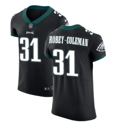 Nike Philadelphia Eagles 31 Nickell Robey Coleman Black Alternate Men Stitched NFL New Elite Jersey Nike Philadelphia Eagles 31 Nickell Robey Coleman Black Alternate Men Stitched NFL New Elite Jersey