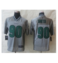 Nike Philadelphia Eagles 90 Marcus Smith Grey Elite Vapor NFL Jersey Nike Philadelphia Eagles 90 Marcus Smith Grey Elite Vapor NFL Jersey