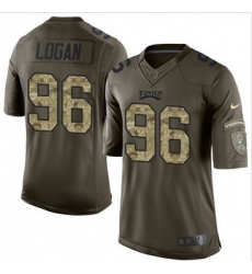 Nike Philadelphia Eagles #96 Bennie Logan Green Men 27s Stitched NFL Limited Salute to Service Jersey Nike Philadelphia Eagles #96 Bennie Logan Green Men 27s Stitched NFL Limited Salute to Service Jersey