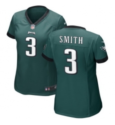 Women Philadelphia Eagles 3 Nolan Smith Green 2023 Draft Stitched Football Jersey Women Philadelphia Eagles 3 Nolan Smith Green 2023 Draft Stitched Football Jersey