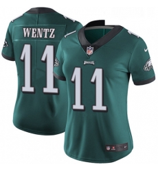 Womens Nike Philadelphia Eagles 11 Carson Wentz Midnight Green Team Color Vapor Untouchable Limited Player NFL Jersey Womens Nike Philadelphia Eagles 11 Carson Wentz Midnight Green Team Color Vapor Untouchable Limited Player NFL Jersey