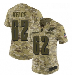 Womens Nike Philadelphia Eagles 62 Jason Kelce Limited Camo 2018 Salute to Service NFL Jersey Womens Nike Philadelphia Eagles 62 Jason Kelce Limited Camo 2018 Salute to Service NFL Jersey