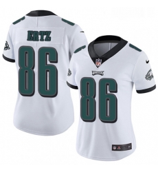 Womens Nike Philadelphia Eagles 86 Zach Ertz White Vapor Untouchable Limited Player NFL Jersey Womens Nike Philadelphia Eagles 86 Zach Ertz White Vapor Untouchable Limited Player NFL Jersey