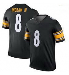 Men Pittsburgh Steelers 8 Ingram III Black Vapor Limited Jersey Men Pittsburgh Steelers 8 Ingram III Black Vapor Limited Jersey