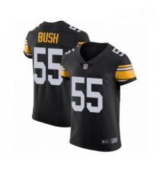 Mens Pittsburgh Steelers 55 Devin Bush Black Alternate Vapor Untouchable Elite Player Football Jersey Mens Pittsburgh Steelers 55 Devin Bush Black Alternate Vapor Untouchable Elite Player Football Jersey