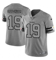 Nike Steelers 19 JuJu Smith Schuster 2019 Gray Gridiron Gray Vapor Untouchable Limited Jersey Nike Steelers 19 JuJu Smith Schuster 2019 Gray Gridiron Gray Vapor Untouchable Limited Jersey