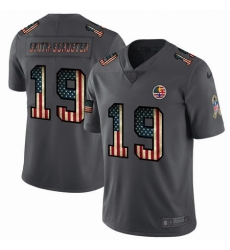 Nike Steelers 19 JuJu Smith Schuster 2019 Salute To Service USA Flag Fashion Limited Jersey Nike Steelers 19 JuJu Smith Schuster 2019 Salute To Service USA Flag Fashion Limited Jersey