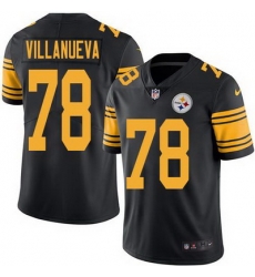 Nike Steelers #78 Alejandro Villanueva Black Mens Stitched NFL Limited Rush Jersey Nike Steelers #78 Alejandro Villanueva Black Mens Stitched NFL Limited Rush Jersey