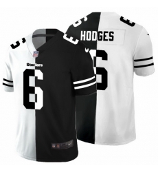 Pittsburgh Steelers 6 Devlin Hodges Men Black V White Peace Split Nike Vapor Untouchable Limited NFL Jersey Pittsburgh Steelers 6 Devlin Hodges Men Black V White Peace Split Nike Vapor Untouchable Limited NFL Jersey