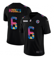 Pittsburgh Steelers 6 Devlin Hodges Men Nike Multi Color Black 2020 NFL Crucial Catch Vapor Untouchable Limited Jersey Pittsburgh Steelers 6 Devlin Hodges Men Nike Multi Color Black 2020 NFL Crucial Catch Vapor Untouchable Limited Jersey