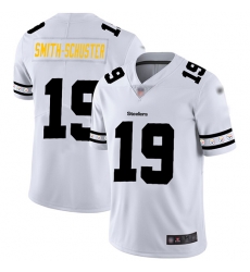 Steelers 19 JuJu SmithSchuster White Mens Stitched Football Limited Team Logo Fashion Jersey Steelers 19 JuJu SmithSchuster White Mens Stitched Football Limited Team Logo Fashion Jersey