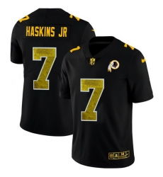 Washington Redskins 7 Dwayne Haskins Jr Men Black Nike Golden Sequin Vapor Limited NFL Jersey Washington Redskins 7 Dwayne Haskins Jr Men Black Nike Golden Sequin Vapor Limited NFL Jersey