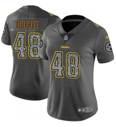 Nike Steelers #48 Bud Dupree Gray Static Womens NFL Vapor Untouchable Game Jersey Nike Steelers #48 Bud Dupree Gray Static Womens NFL Vapor Untouchable Game Jersey