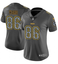 Nike Steelers #86 Hines Ward Gray Static Womens NFL Vapor Untouchable Game Jersey Nike Steelers #86 Hines Ward Gray Static Womens NFL Vapor Untouchable Game Jersey