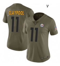 Women Nike Steelers 11 Chase Claypool 2017 Salute To Service Stitched NFL Jersey Women Nike Steelers 11 Chase Claypool 2017 Salute To Service Stitched NFL Jersey
