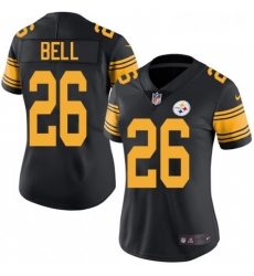 Womens Nike Pittsburgh Steelers 26 LeVeon Bell Elite Black Rush Vapor Untouchable NFL Jersey Womens Nike Pittsburgh Steelers 26 LeVeon Bell Elite Black Rush Vapor Untouchable NFL Jersey