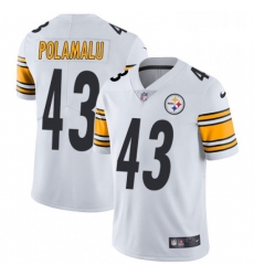 Youth Nike Pittsburgh Steelers 43 Troy Polamalu White Vapor Untouchable Limited Player NFL Jersey Youth Nike Pittsburgh Steelers 43 Troy Polamalu White Vapor Untouchable Limited Player NFL Jersey