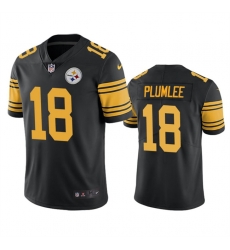 Youth Pittsburgh Steelers 18 John Rhys Plumlee Black Color Rush Untouchable Limited Stitched Jersey Youth Pittsburgh Steelers 18 John Rhys Plumlee Black Color Rush Untouchable Limited Stitched Jersey