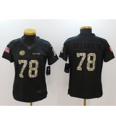 Youth Pittsburgh Steelers 78 Alejandro Villanueva Green Nike Salute to Service Limited NFL Jersey Youth Pittsburgh Steelers 78 Alejandro Villanueva Green Nike Salute to Service Limited NFL Jersey
