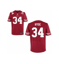 Nike San Francisco 49ers 34 Carlos Hyde Red Elite NFL Jersey Nike San Francisco 49ers 34 Carlos Hyde Red Elite NFL Jersey