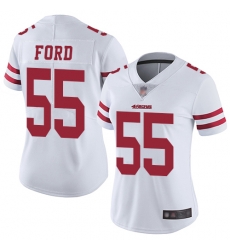 49ers 55 Dee Ford White Women Stitched Football Vapor Untouchable Limited Jersey 49ers 55 Dee Ford White Women Stitched Football Vapor Untouchable Limited Jersey