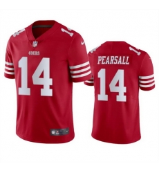 Youth San Francisco 49ers 14 Ricky Pearsall Red 2024 Draft Vapor Untouchable Limited Stitched Football Jersey Youth San Francisco 49ers 14 Ricky Pearsall Red 2024 Draft Vapor Untouchable Limited Stitched Football Jersey