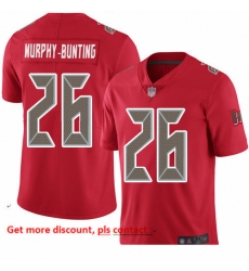 Buccaneers 26 Sean Murphy Bunting Red Men Stitched Football Limited Rush Jersey Buccaneers 26 Sean Murphy Bunting Red Men Stitched Football Limited Rush Jersey