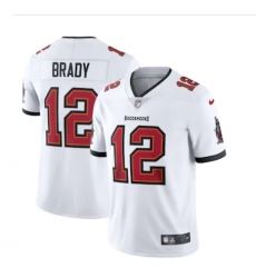Men Nike Tampa Bay Buccaneers 12 Tom Brady White Vapor Limited NFL Stitched Jersey Men Nike Tampa Bay Buccaneers 12 Tom Brady White Vapor Limited NFL Stitched Jersey