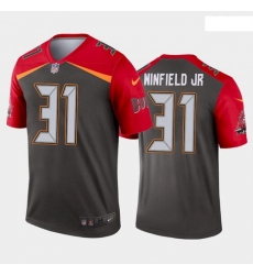Men Tampa Bay Buccaneers 31 Antoine Winfield Jr Inverted Legend Pewter Jersey Men Tampa Bay Buccaneers 31 Antoine Winfield Jr Inverted Legend Pewter Jersey