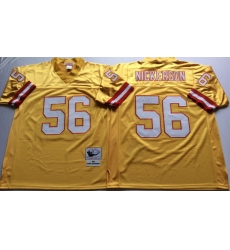 Men Tampa Bay Buccaneers 56 Hardy Nickerson Yellow M&N Throwback Jersey Men Tampa Bay Buccaneers 56 Hardy Nickerson Yellow M&N Throwback Jersey