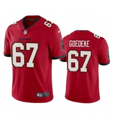 Men Tampa Bay Buccaneers 67 Luke Goedeke Red Vapor Untouchable Limited Stitched Jersey Men Tampa Bay Buccaneers 67 Luke Goedeke Red Vapor Untouchable Limited Stitched Jersey
