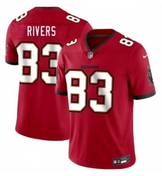 Men Tampa Bay Buccaneers 83 Eric Rivers Red 2026 Draft Vapor Limited Stitched Jersey Men Tampa Bay Buccaneers 83 Eric Rivers Red 2026 Draft Vapor Limited Stitched Jersey
