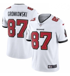 Men Tampa Bay Buccaneers #87 Rob Gronkowski Nike White Vapor Limited Jersey Men Tampa Bay Buccaneers #87 Rob Gronkowski Nike White Vapor Limited Jersey