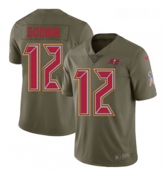 Mens Nike Tampa Bay Buccaneers 12 Chris Godwin Limited Olive 2017 Salute to Service NFL Jersey Mens Nike Tampa Bay Buccaneers 12 Chris Godwin Limited Olive 2017 Salute to Service NFL Jersey